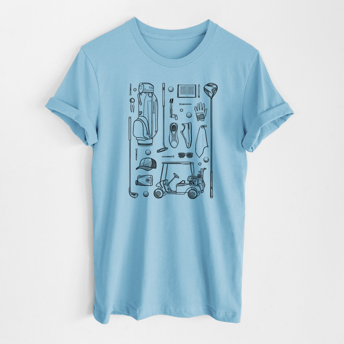 Golf Essentials - Lightweight 100% Cotton Unisex Crewneck