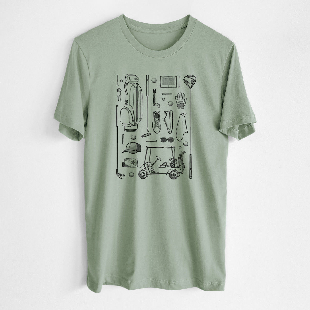 Golf Essentials - Lightweight 100% Cotton Unisex Crewneck