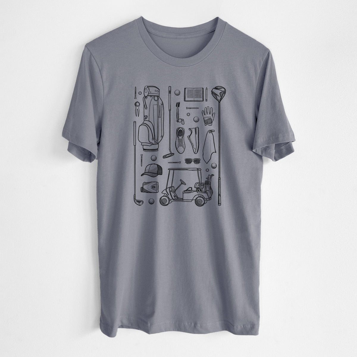 Golf Essentials - Lightweight 100% Cotton Unisex Crewneck