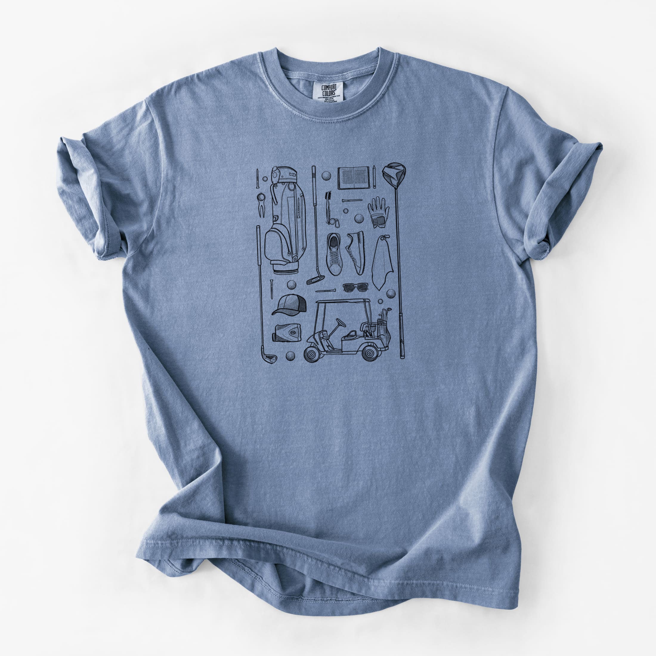 Golf Essentials - Unisex Comfort Colors Garment-Dyed Heavyweight T-shirt
