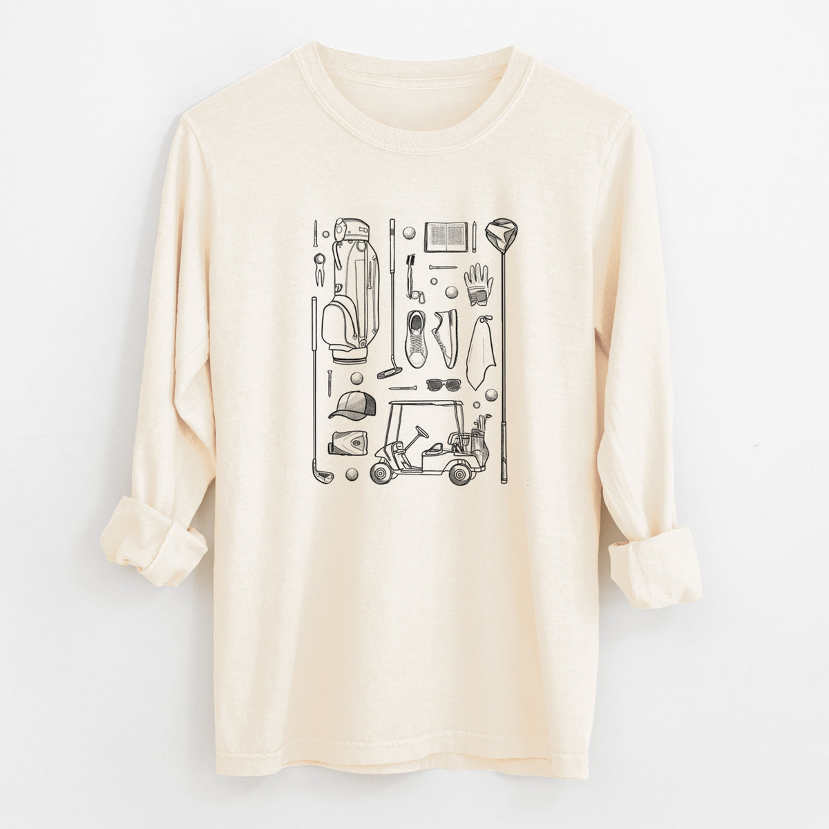 Golf Essentials - Unisex Comfort Colors 100% Cotton Long Sleeve