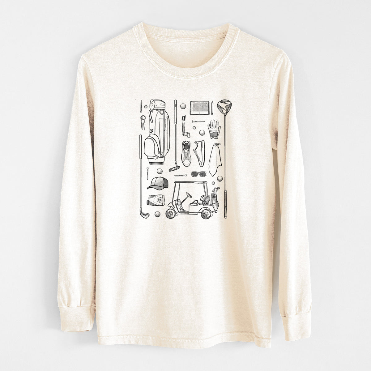 Golf Essentials - Unisex Comfort Colors 100% Cotton Long Sleeve