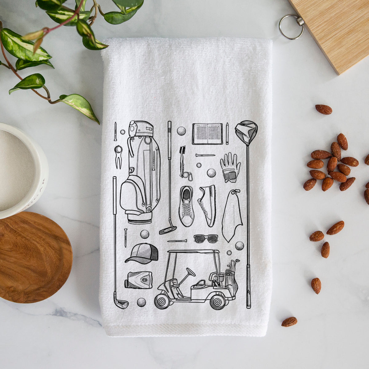 Golf Essentials Premium Decorative Hand Towel