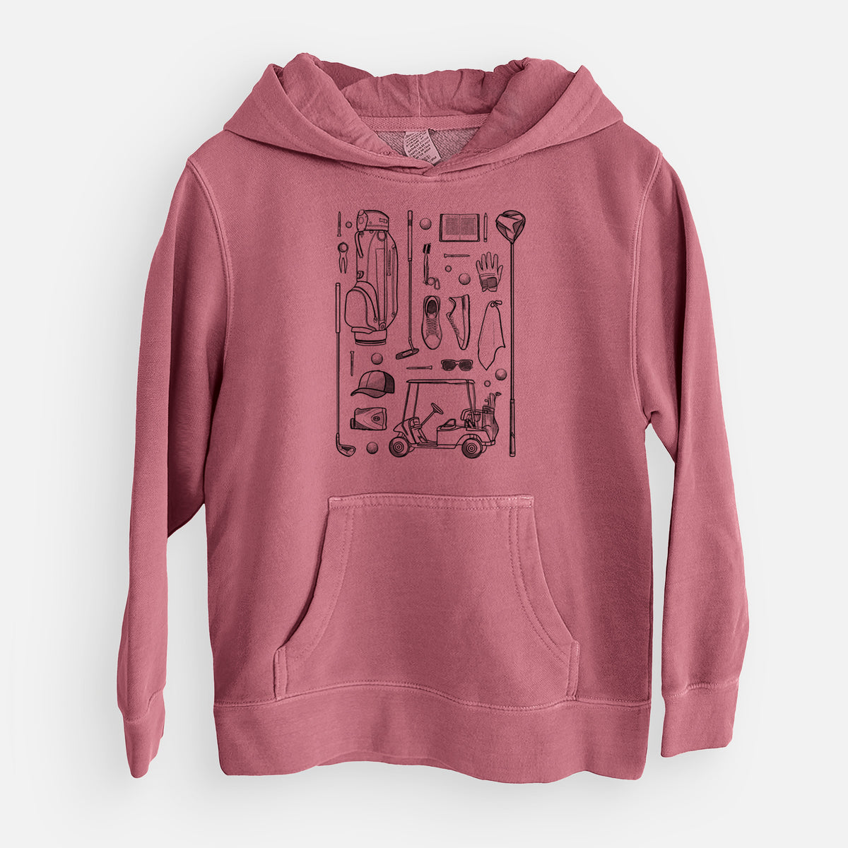 Golf Essentials - Youth Pigment Dyed Hoodie