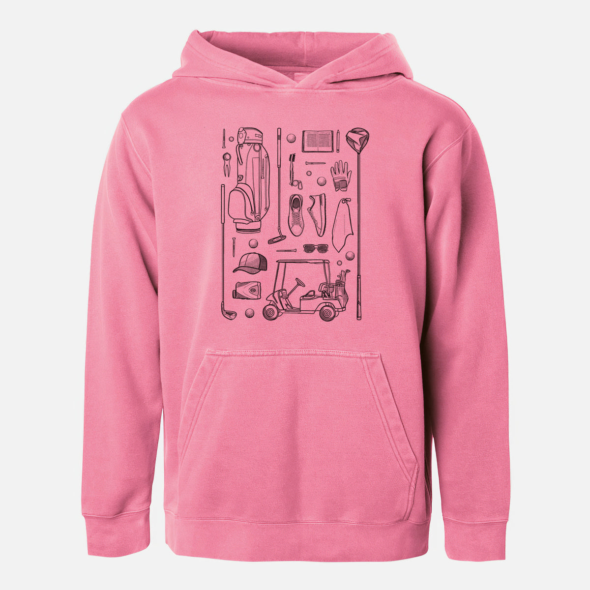 Golf Essentials - Youth Pigment Dyed Hoodie