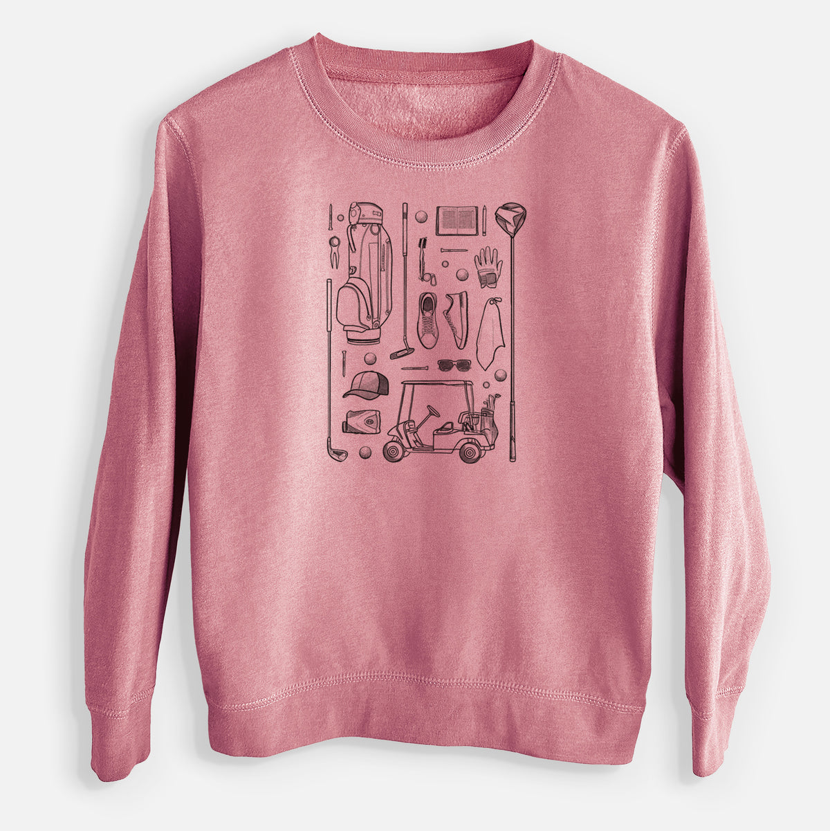 Golf Essentials - Youth Lightweight Crewneck Sweatshirt