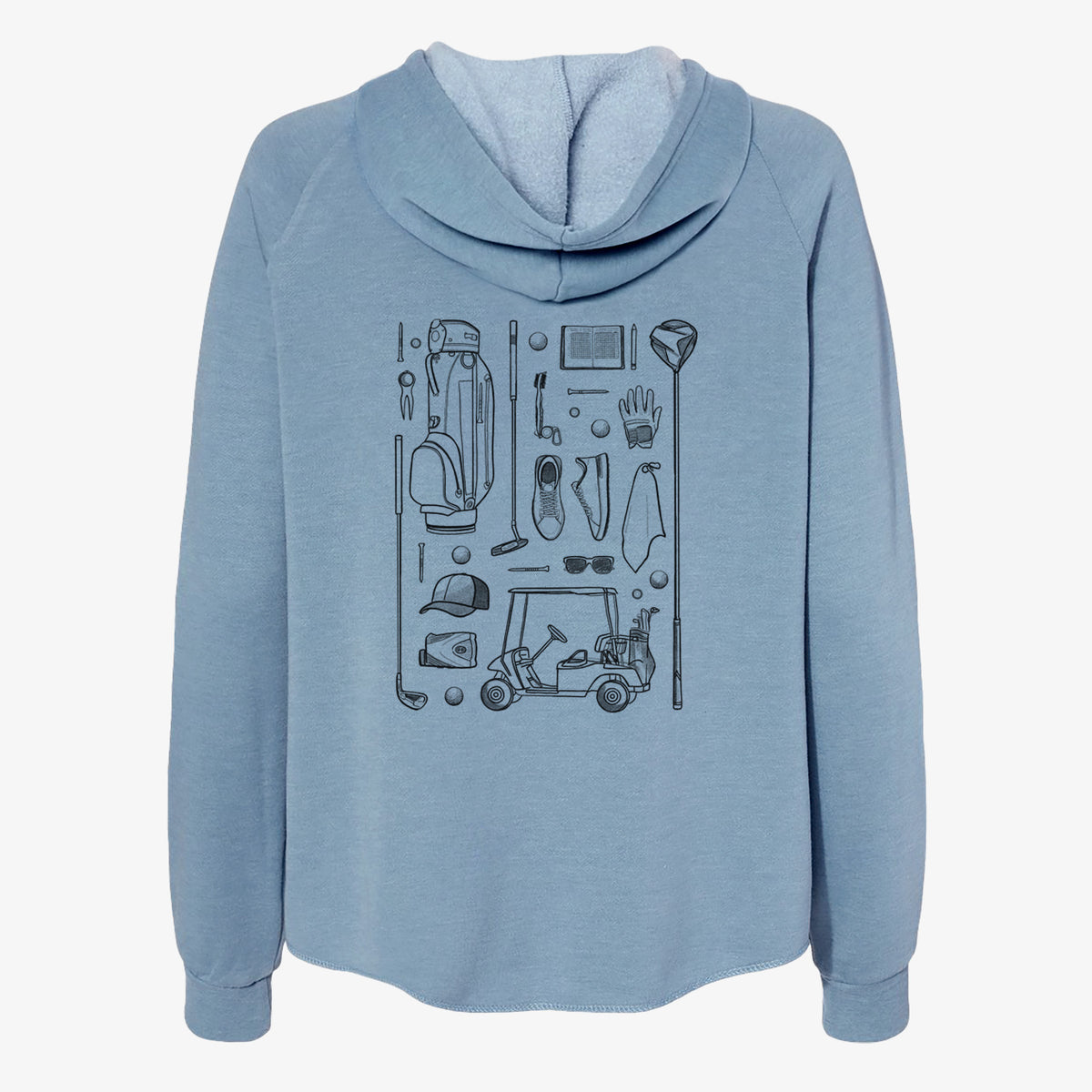 Golf Essentials - Women's Cali Wave Zip-Up Sweatshirt