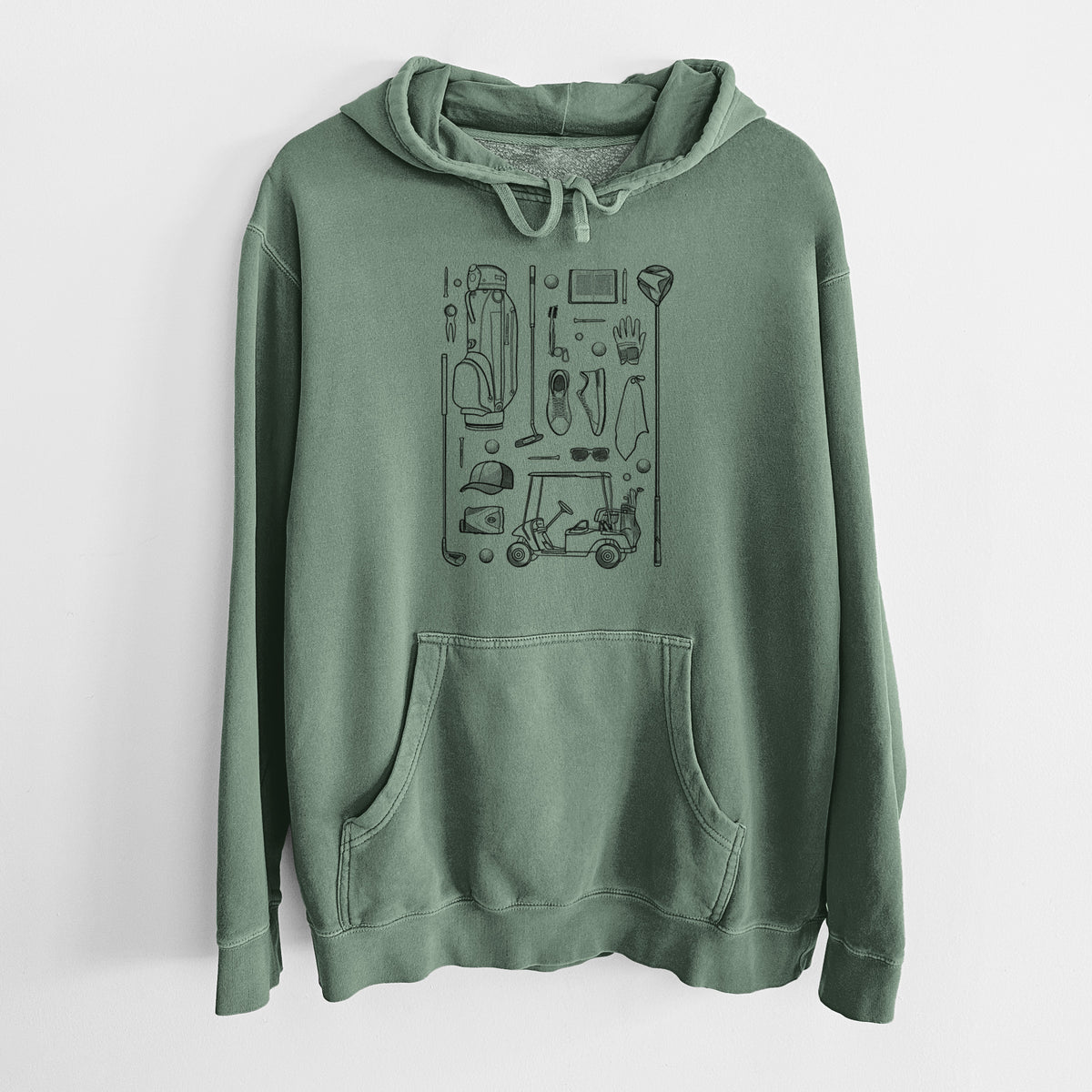 Golf Essentials - Unisex Pigment Dyed Hoodie