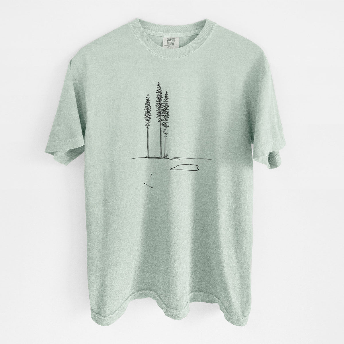 Playing Through the Pines - Unisex Comfort Colors Garment-Dyed Heavyweight T-shirt