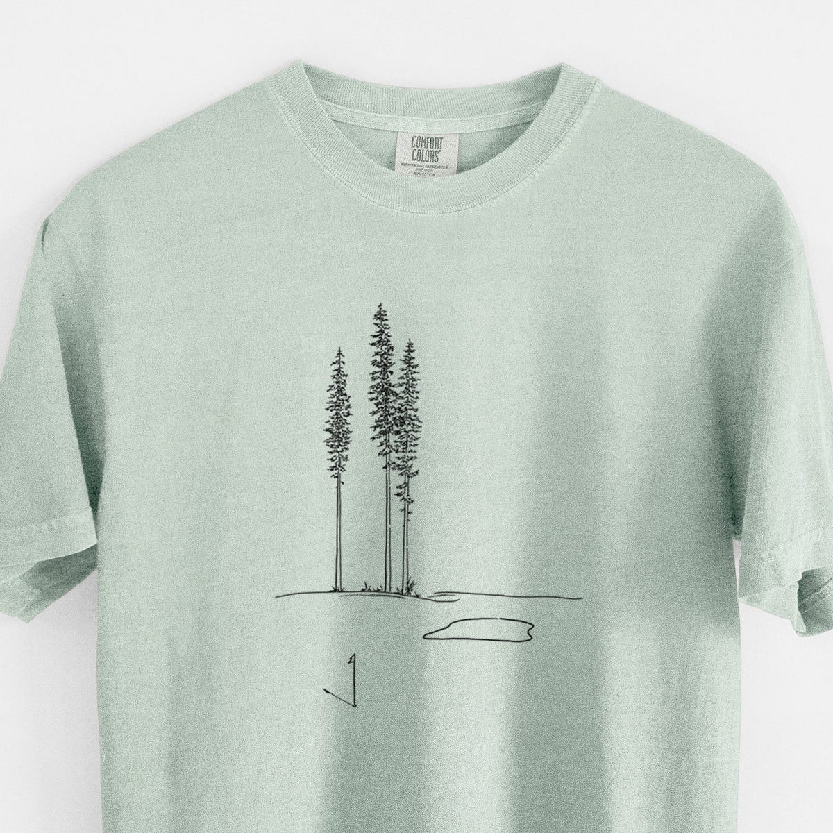 Playing Through the Pines - Unisex Comfort Colors Garment-Dyed Heavyweight T-shirt