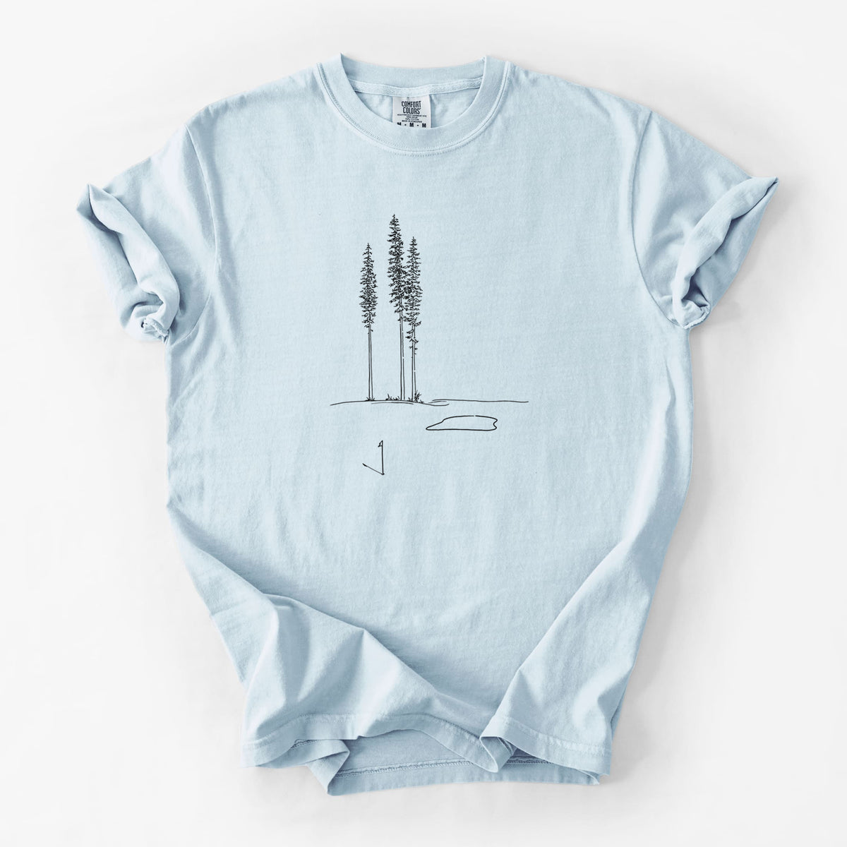 Playing Through the Pines - Unisex Comfort Colors Garment-Dyed Heavyweight T-shirt
