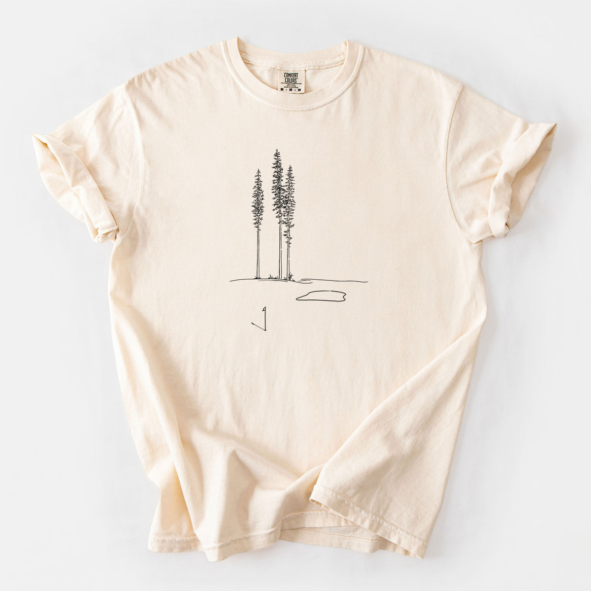 Playing Through the Pines - Unisex Comfort Colors Garment-Dyed Heavyweight T-shirt
