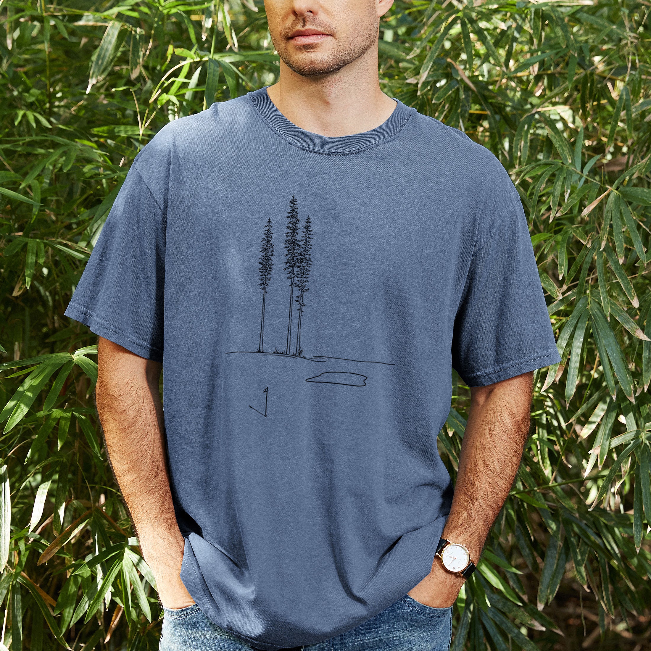Playing Through the Pines - Unisex Comfort Colors Garment-Dyed Heavyweight T-shirt