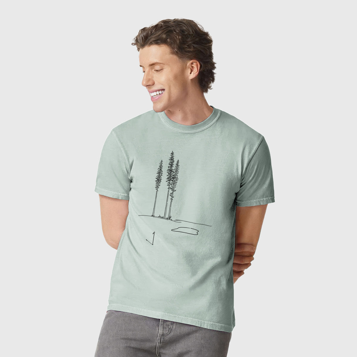 Playing Through the Pines - Unisex Comfort Colors Garment-Dyed Heavyweight T-shirt
