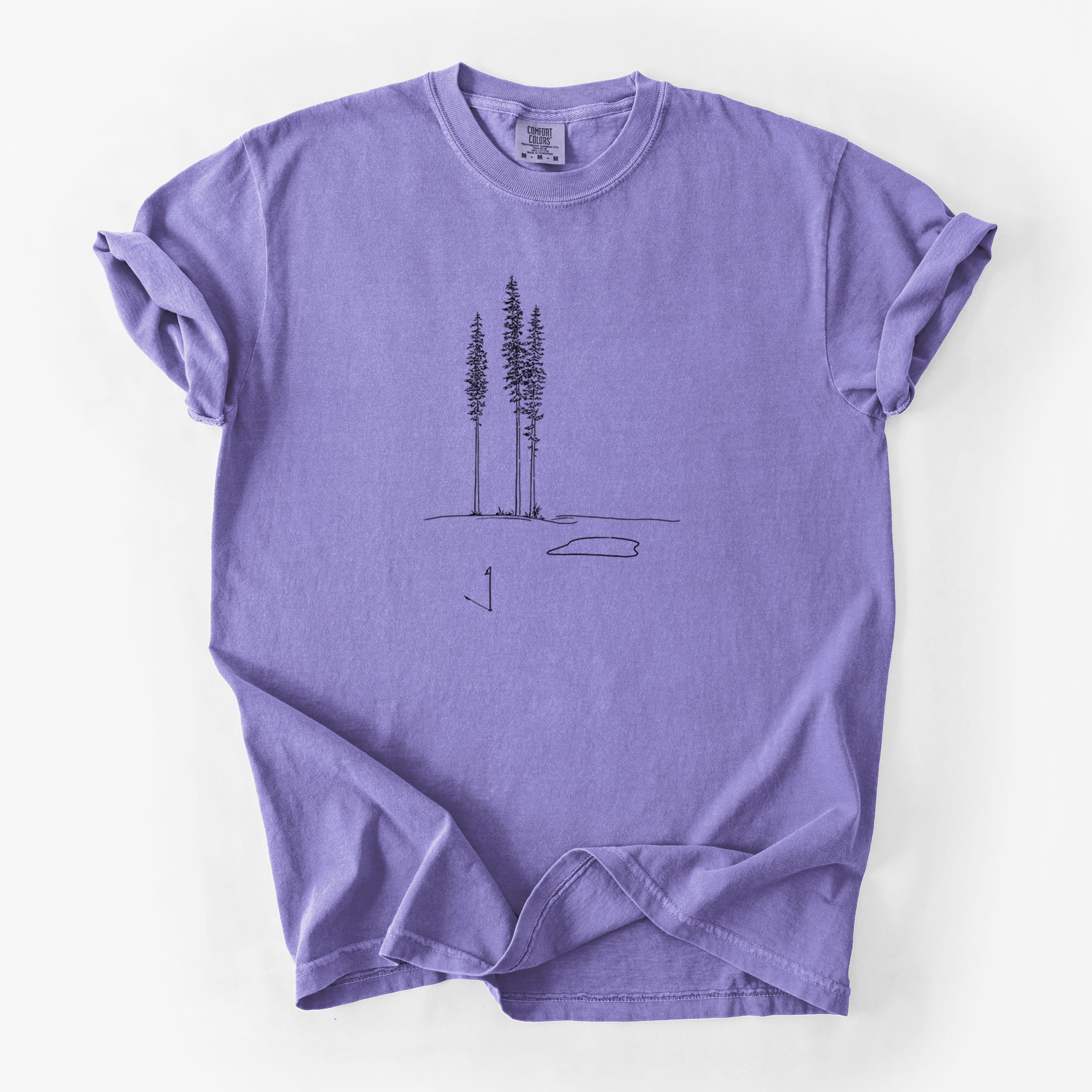 Playing Through the Pines - Unisex Comfort Colors Garment-Dyed Heavyweight T-shirt