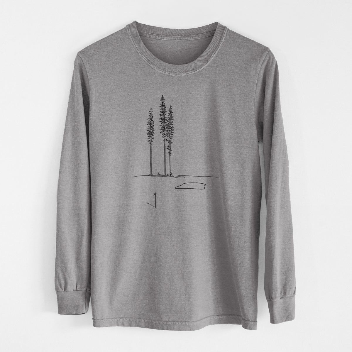 Playing Through the Pines - Unisex Comfort Colors 100% Cotton Long Sleeve