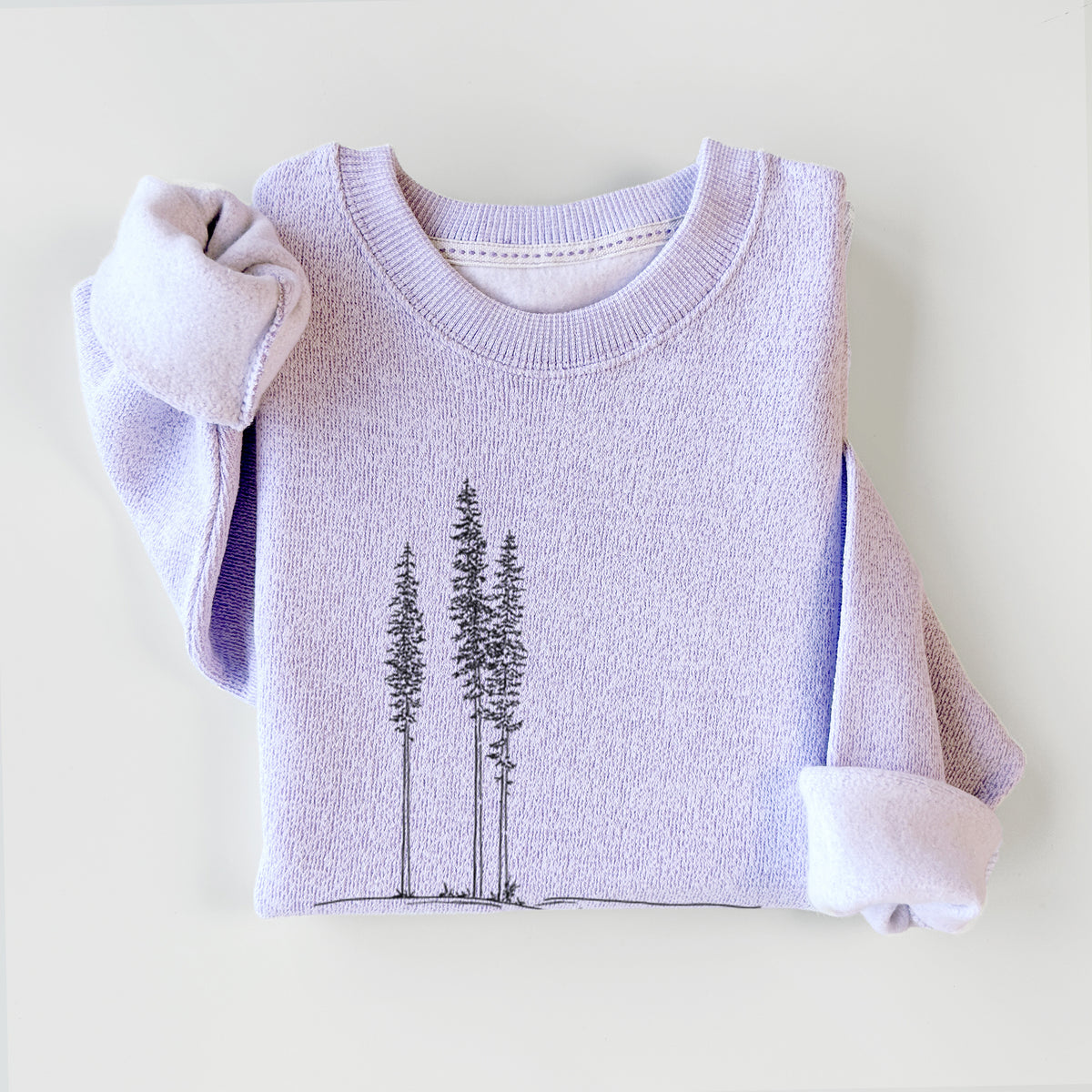 Playing Through the Pines - Knit Sweatshirt