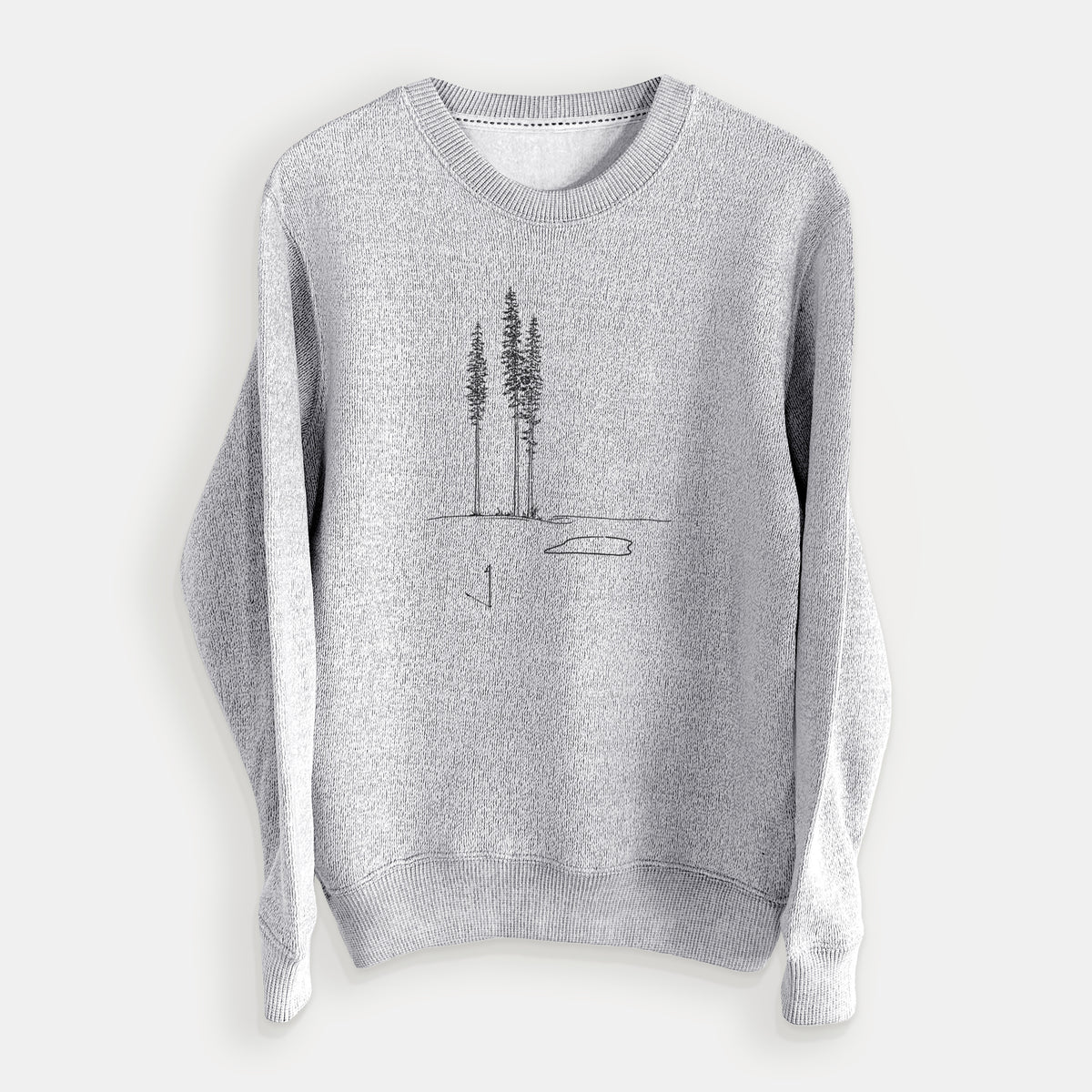 Playing Through the Pines - Knit Sweatshirt