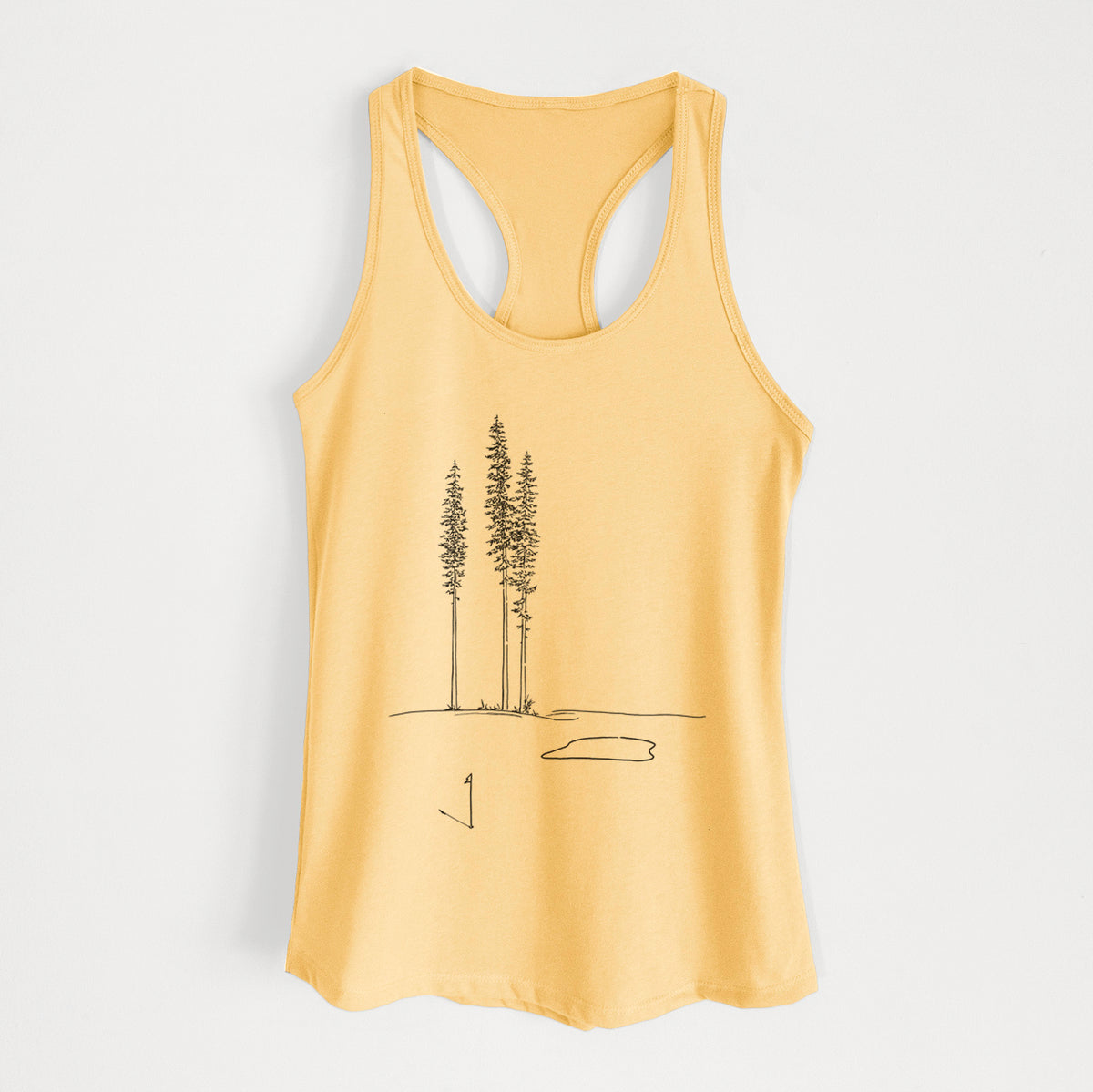 Playing Through the Pines - Women's Racerback Tanktop