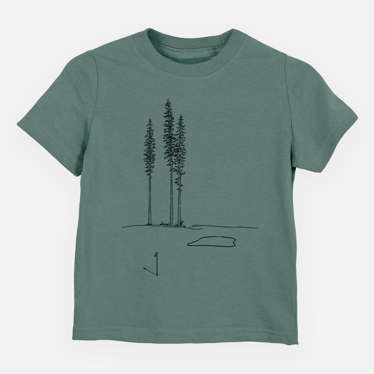 Playing Through the Pines - Toddler/Youth Shirt