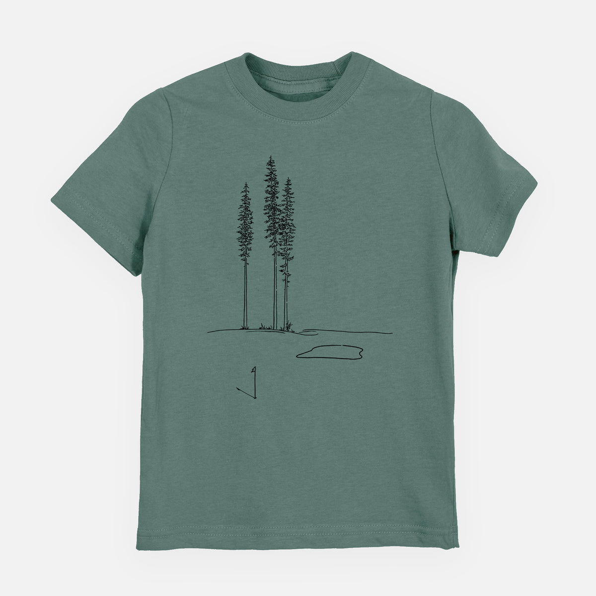 Playing Through the Pines - Toddler/Youth Shirt