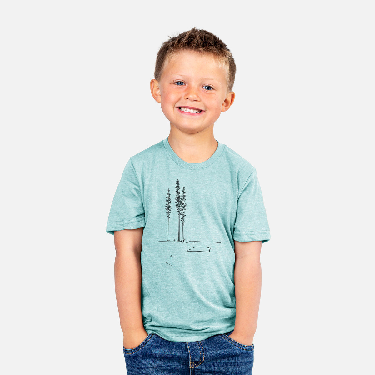 Playing Through the Pines - Toddler/Youth Shirt