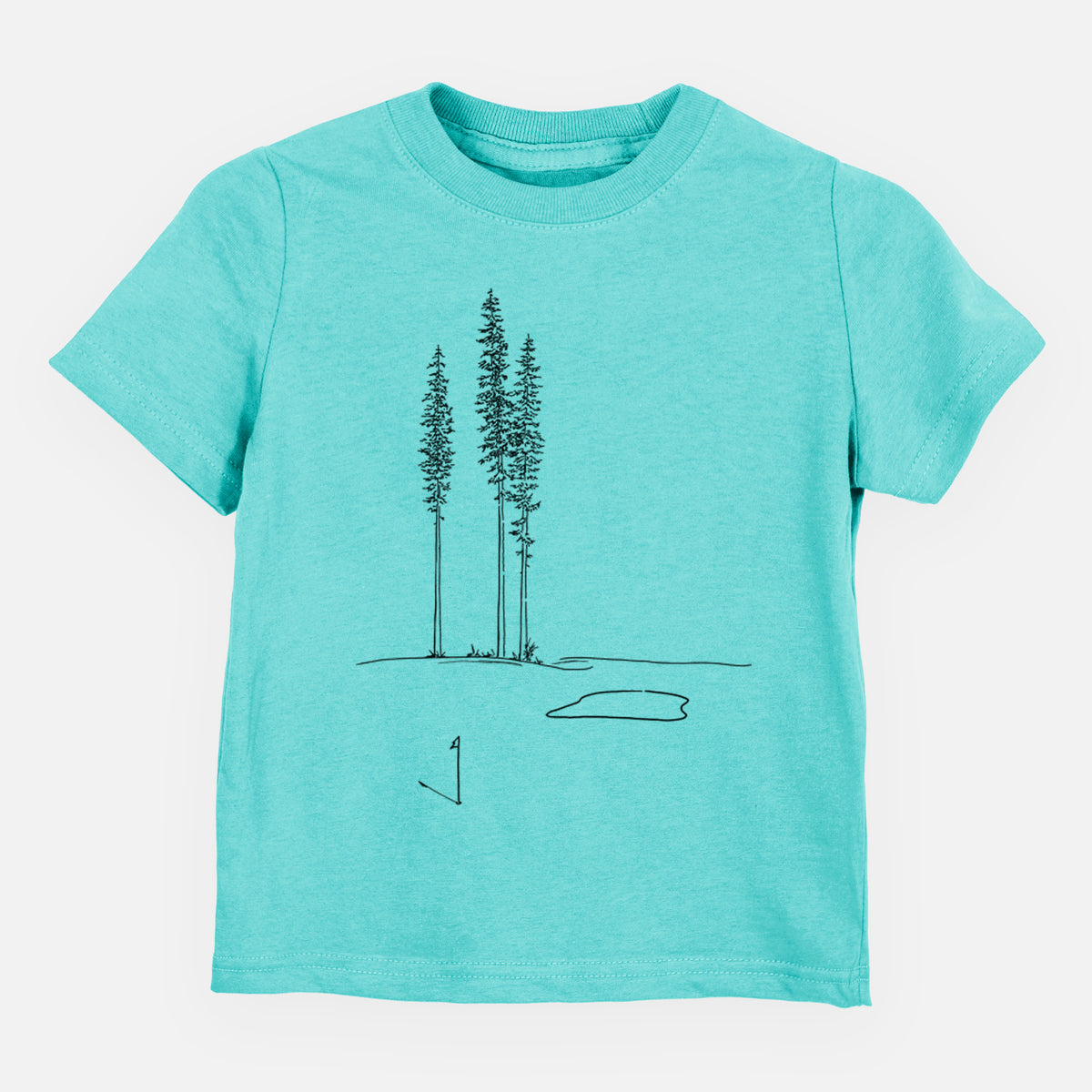 Playing Through the Pines - Toddler/Youth Shirt
