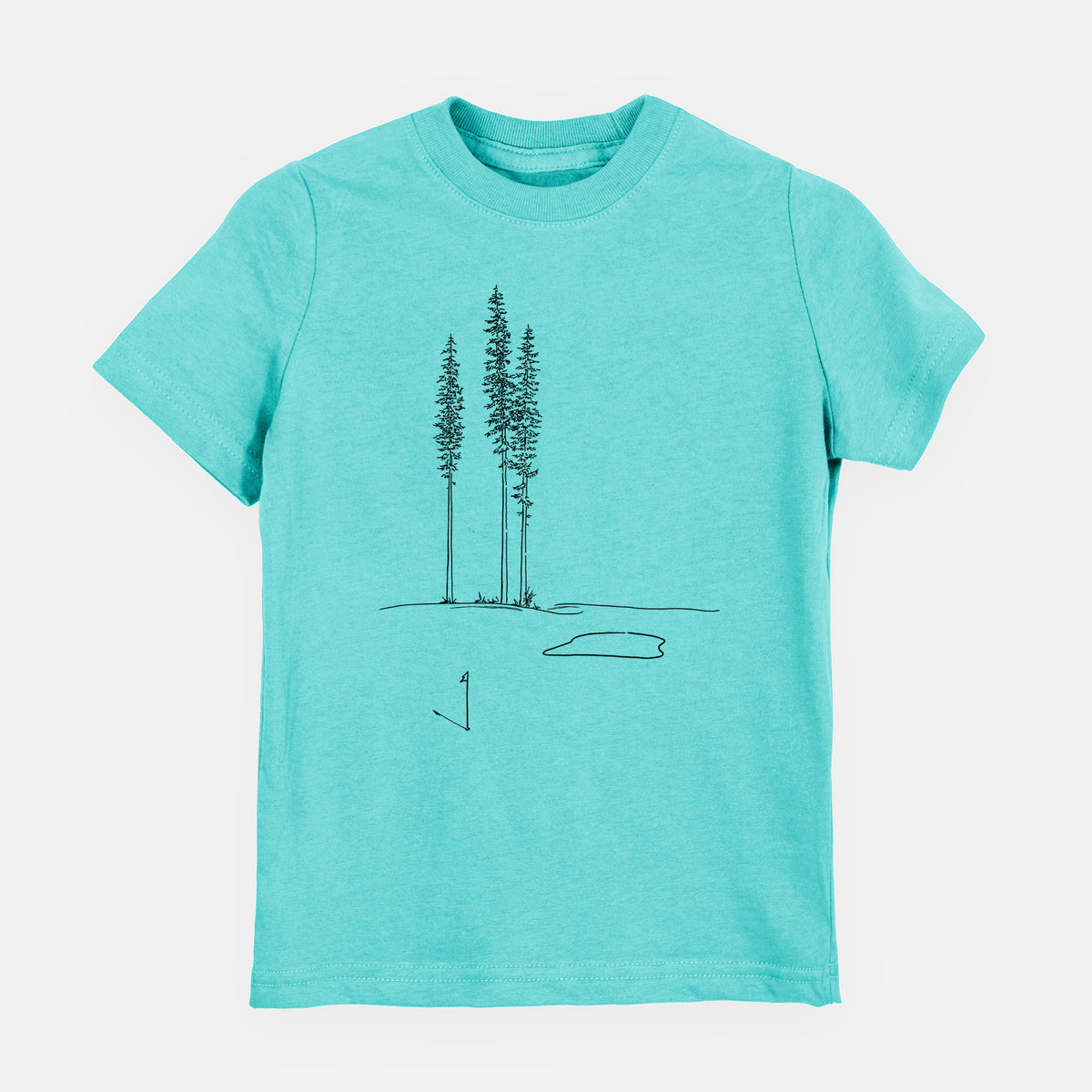 Playing Through the Pines - Toddler/Youth Shirt