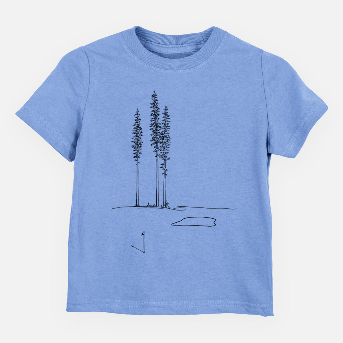 Playing Through the Pines - Toddler/Youth Shirt
