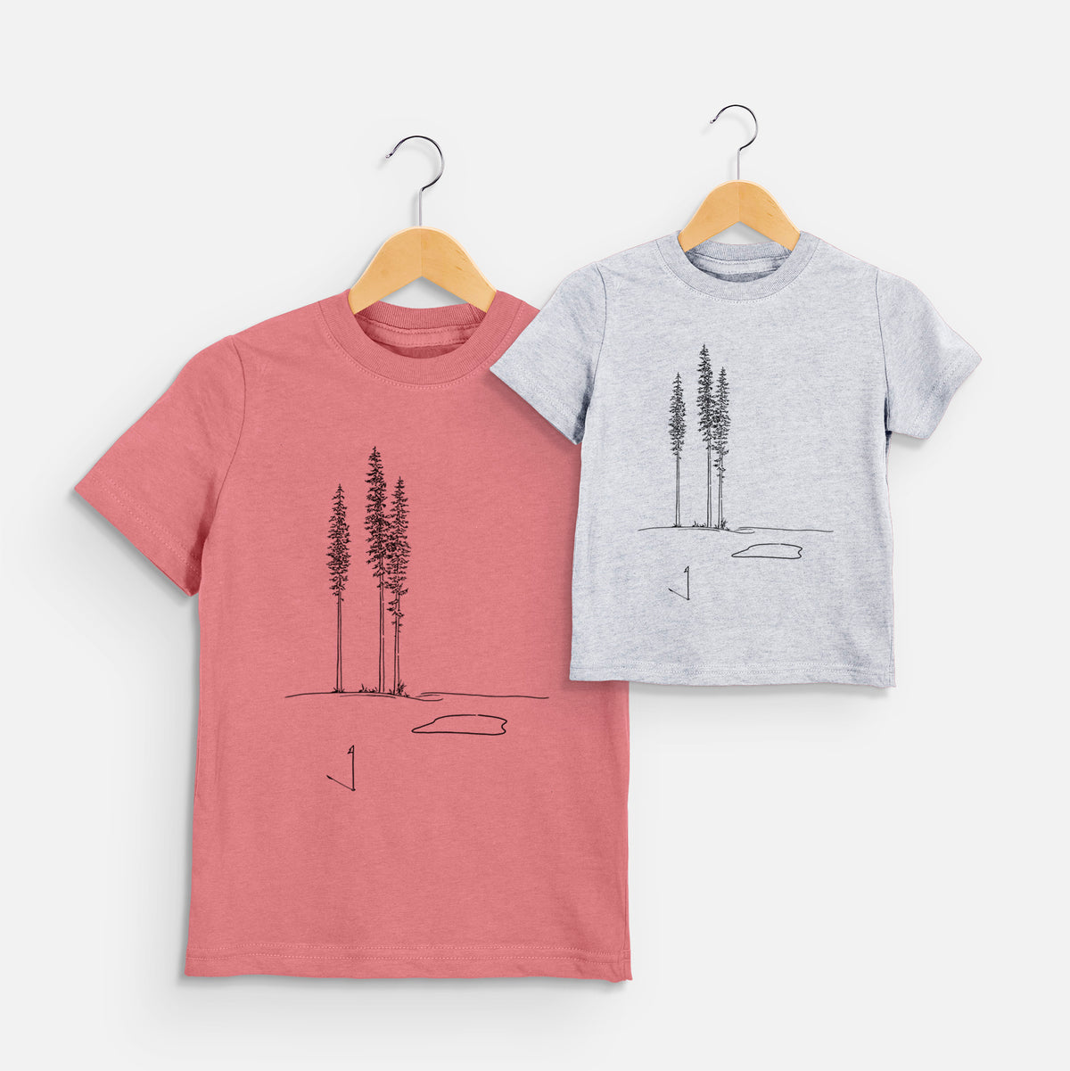 Playing Through the Pines - Toddler/Youth Shirt