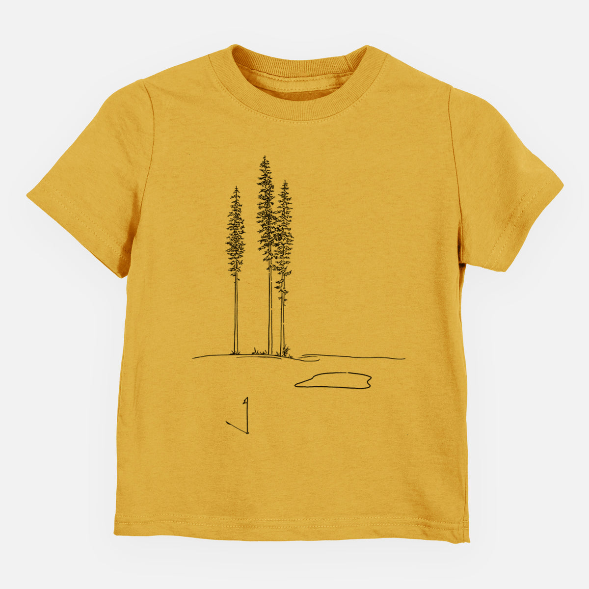Playing Through the Pines - Toddler/Youth Shirt