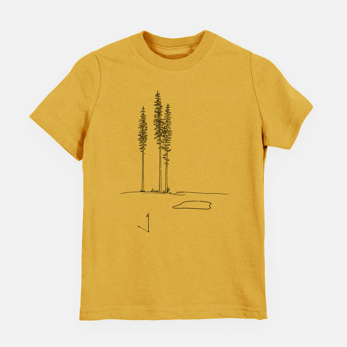 Playing Through the Pines - Toddler/Youth Shirt