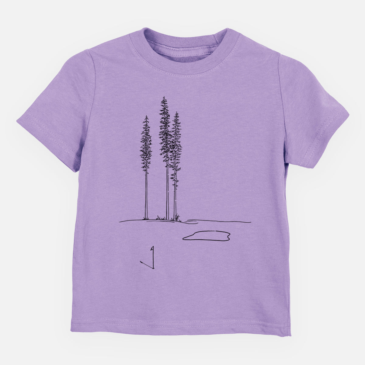 Playing Through the Pines - Toddler/Youth Shirt