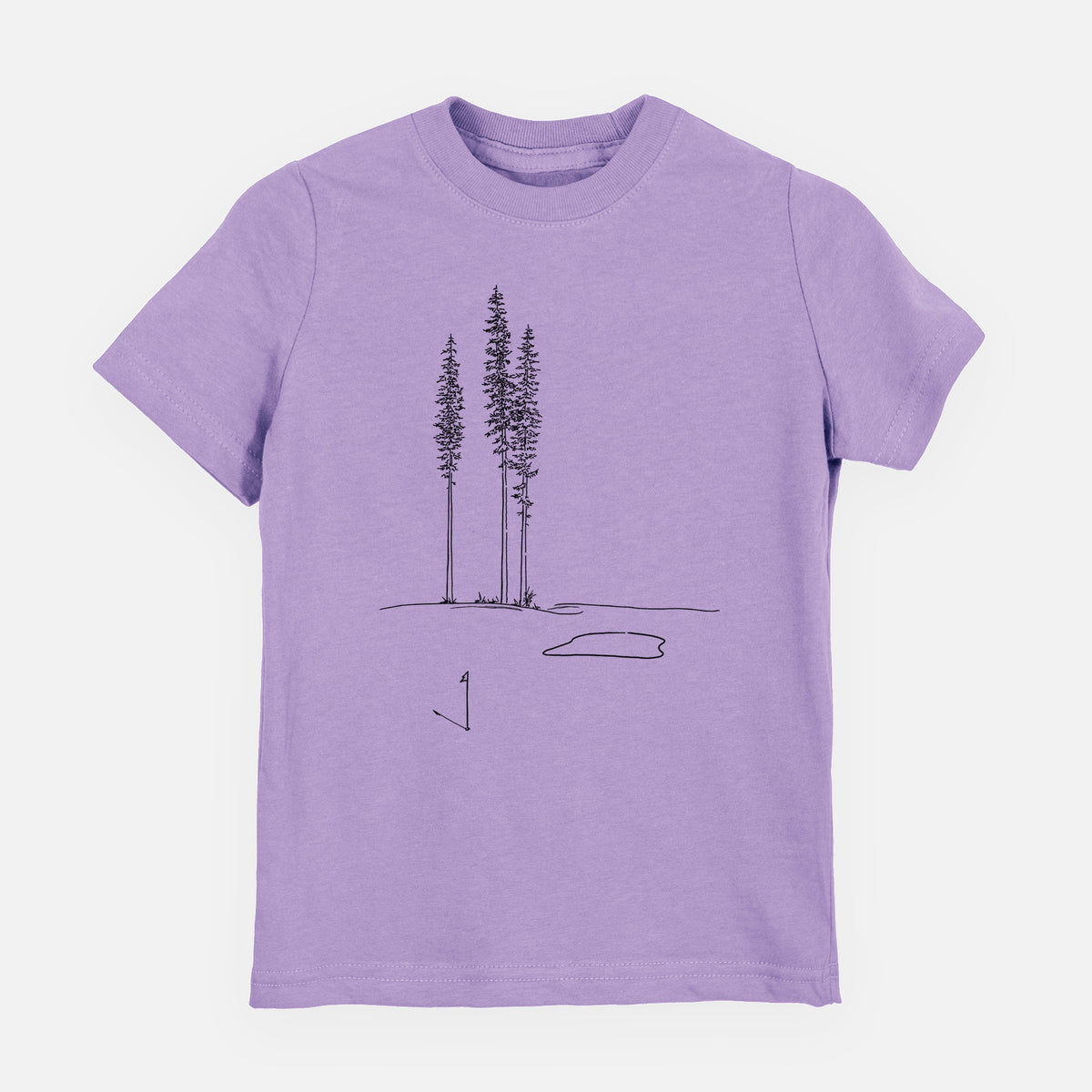 Playing Through the Pines - Toddler/Youth Shirt