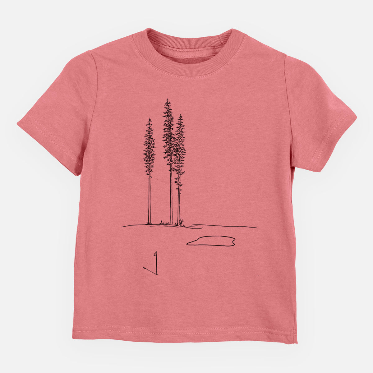 Playing Through the Pines - Toddler/Youth Shirt