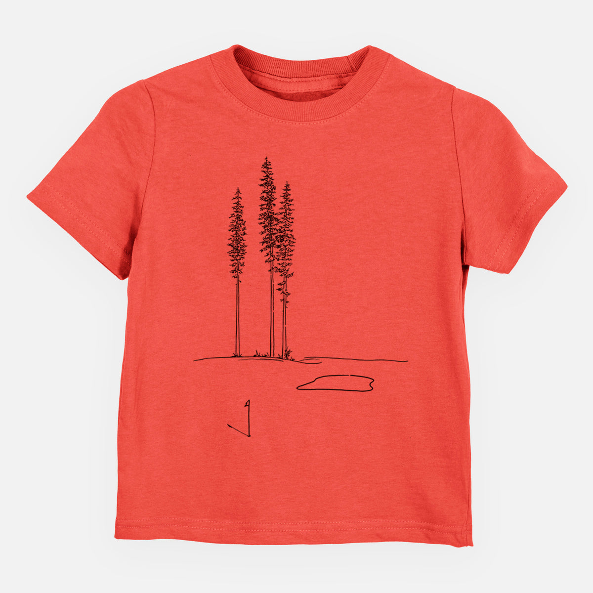 Playing Through the Pines - Toddler/Youth Shirt