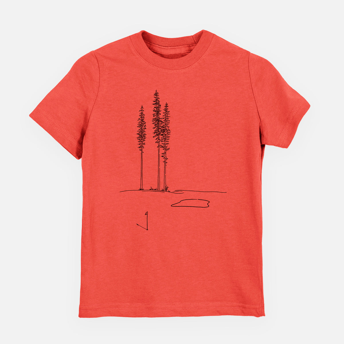 Playing Through the Pines - Toddler/Youth Shirt