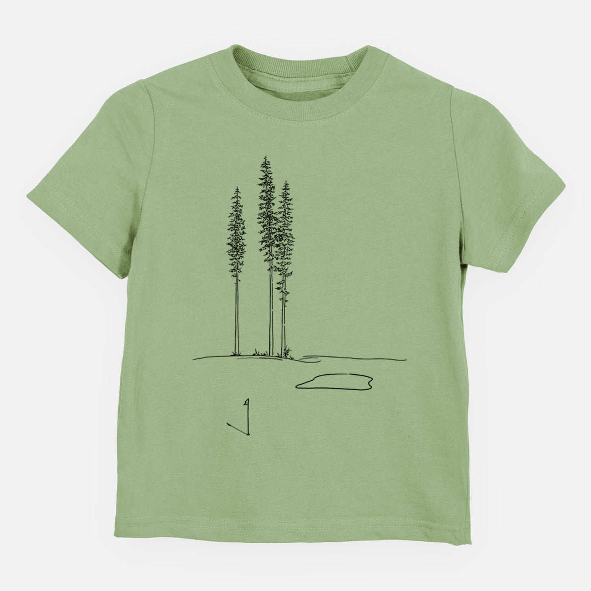 Playing Through the Pines - Toddler/Youth Shirt