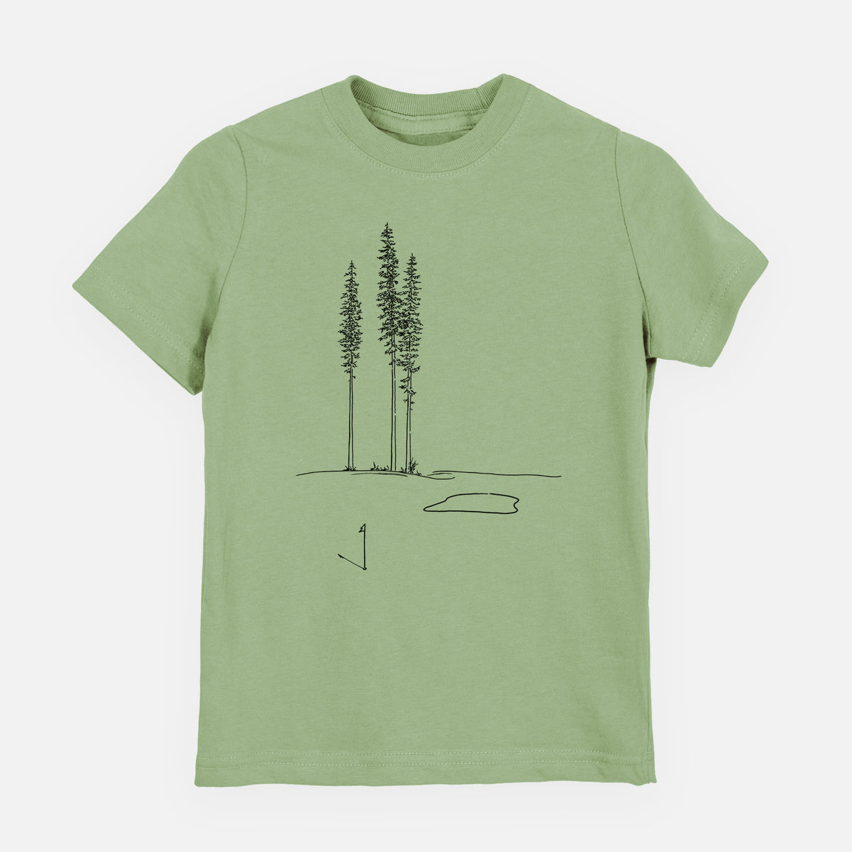 Playing Through the Pines - Toddler/Youth Shirt