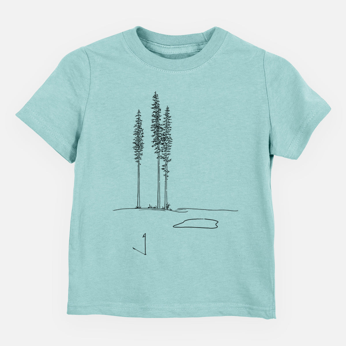 Playing Through the Pines - Toddler/Youth Shirt