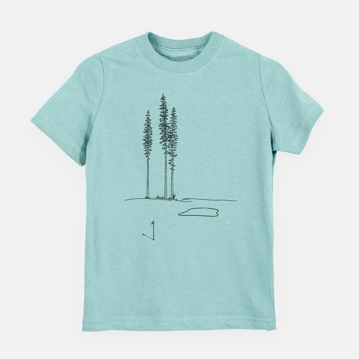 Playing Through the Pines - Toddler/Youth Shirt