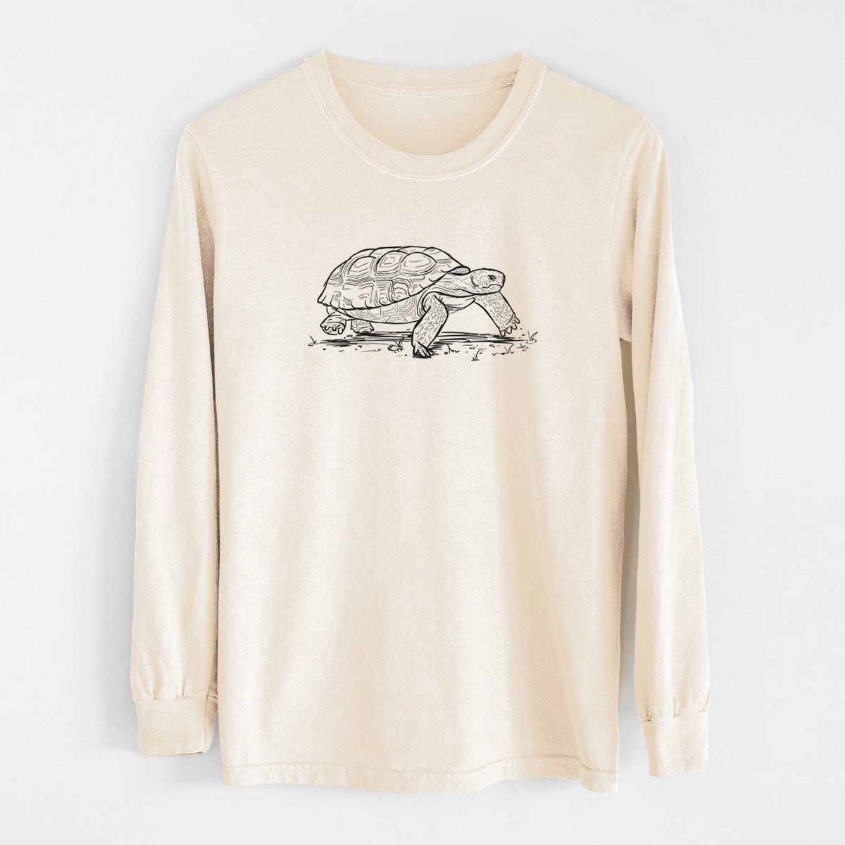 Gopher Tortoise - Gopherus polyphemus - Unisex Comfort Colors 100% Cotton Long Sleeve