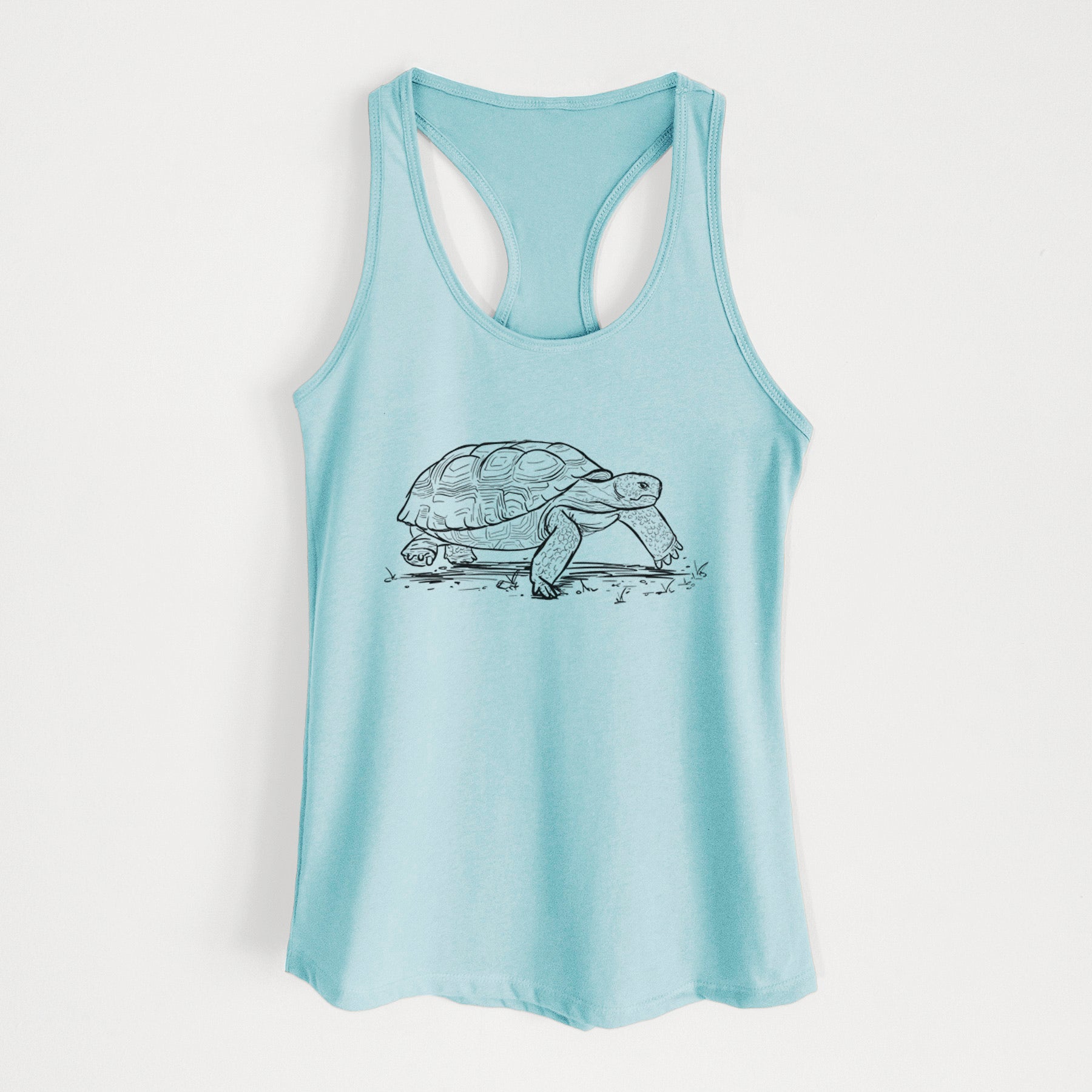 Gopher Tortoise - Gopherus polyphemus - Women's Racerback Tanktop