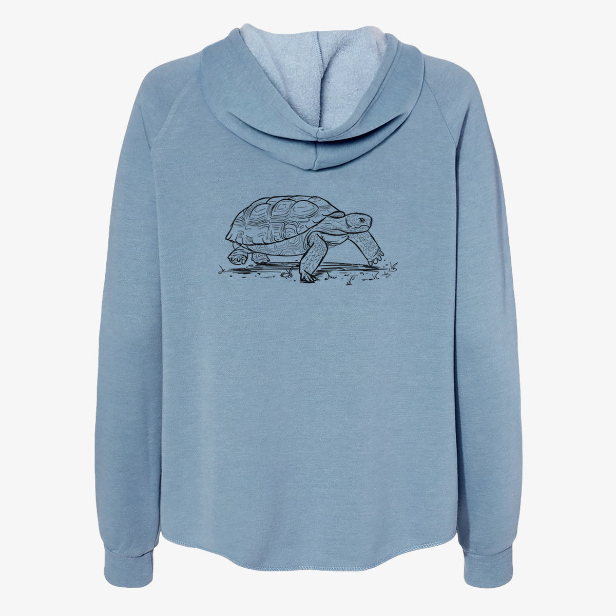 Gopher Tortoise - Gopherus polyphemus - Women's Cali Wave Zip-Up Sweatshirt