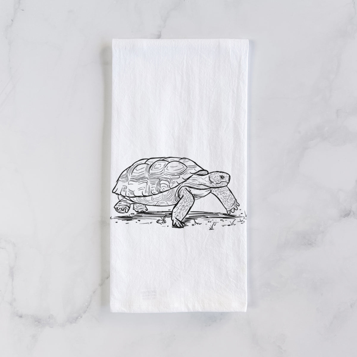 Gopher Tortoise - Gopherus polyphemus Tea Towel