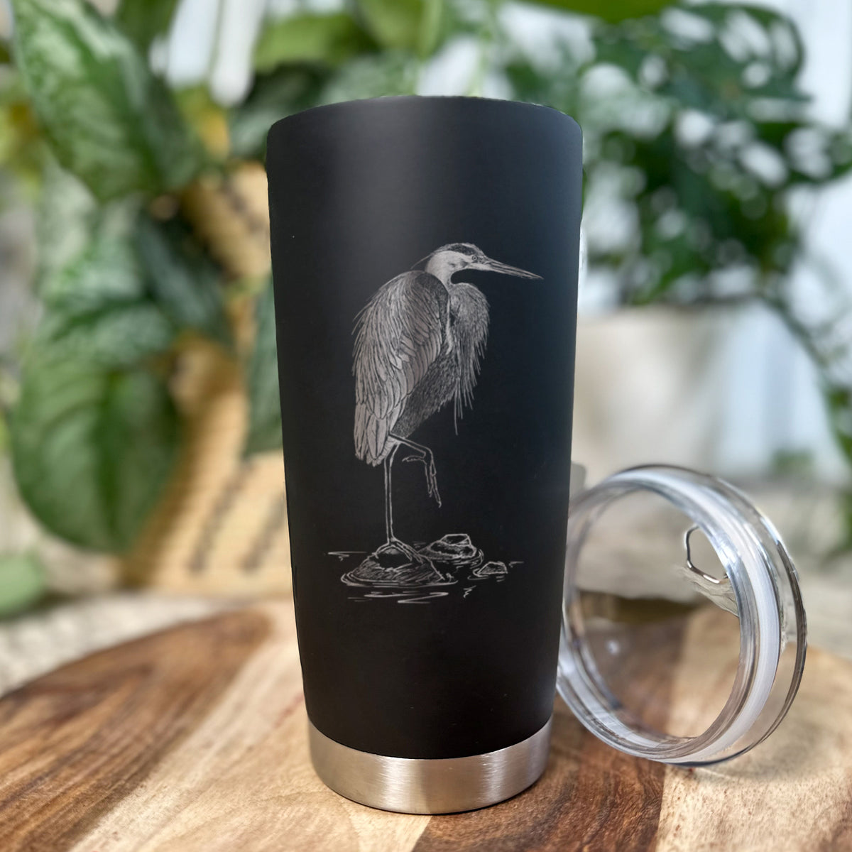 Ardea herodias - Great Blue Heron - 20oz Polar Insulated Tumbler