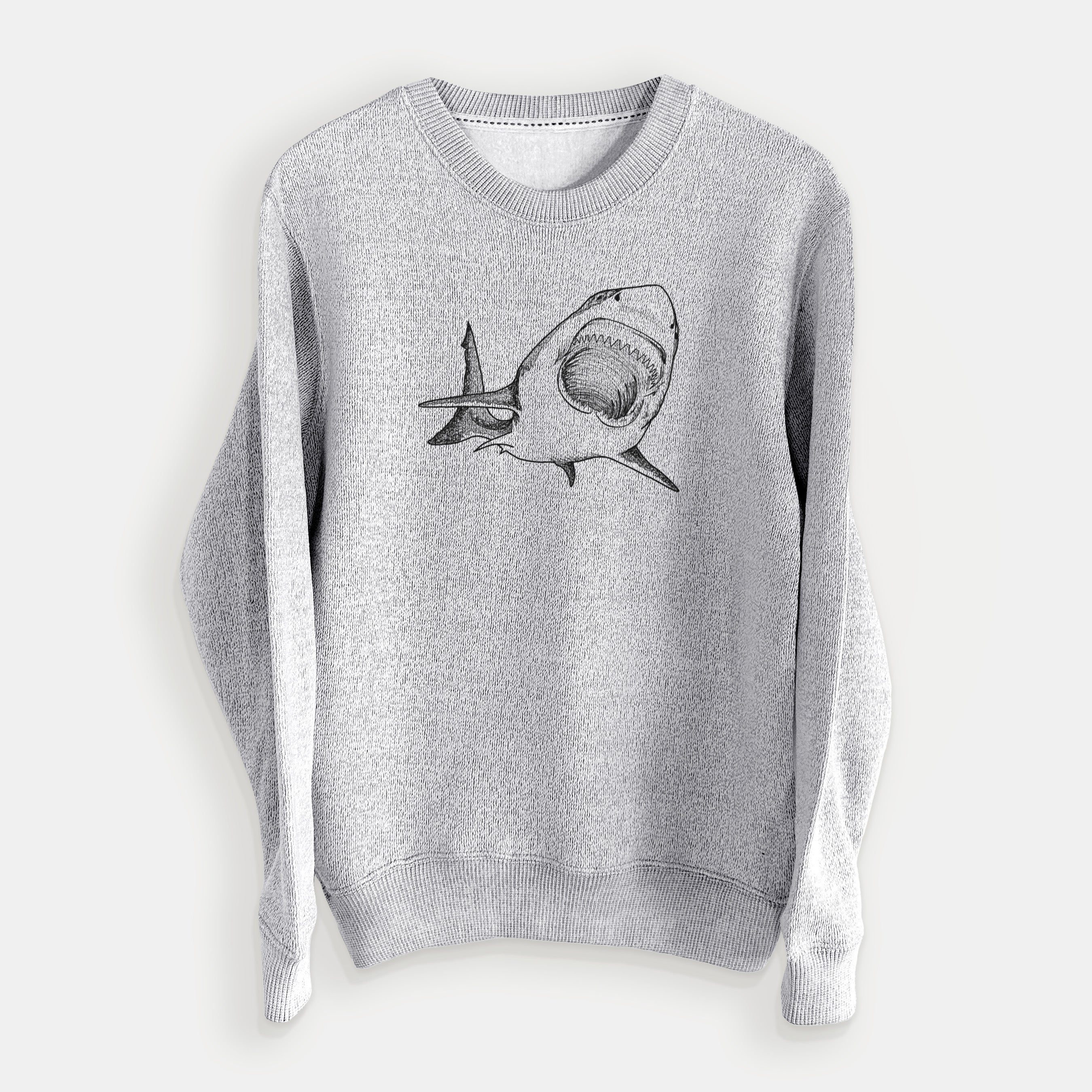 Great White Shark - Knit Sweatshirt