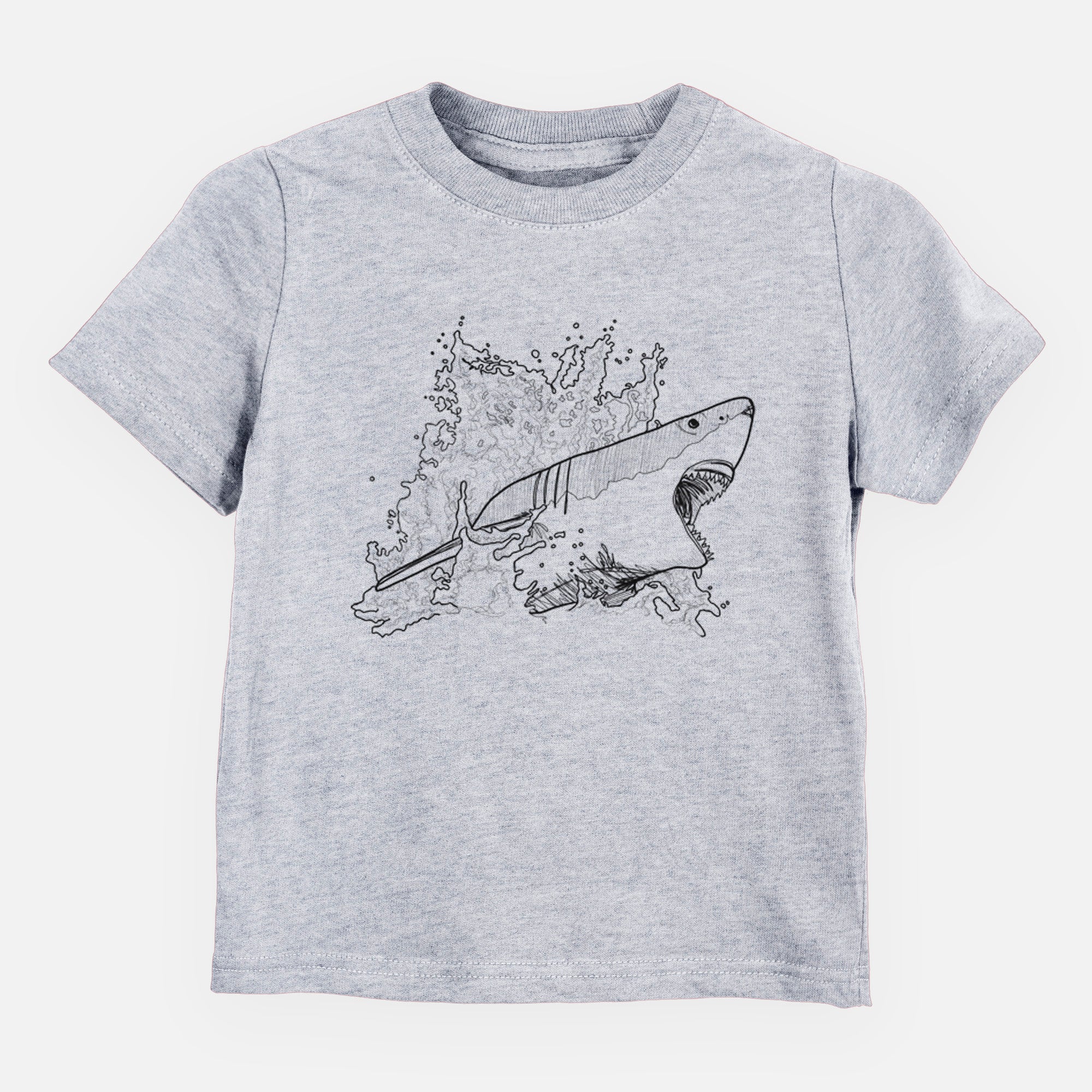 Great White Shark in Water - Toddler/Youth Shirt