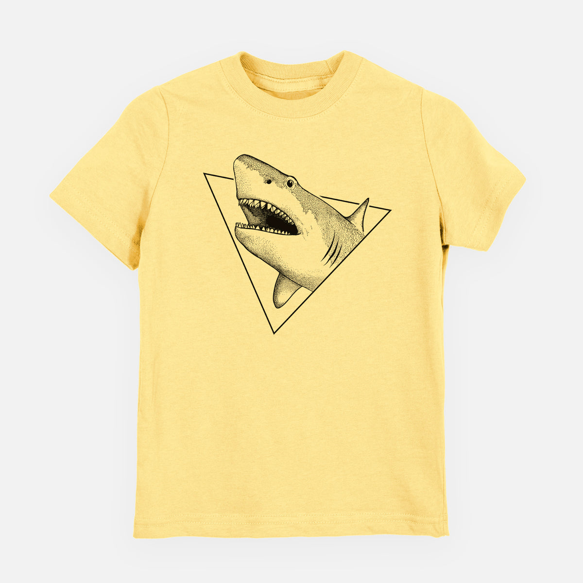 Great White Shark Triangle - Youth Shirt