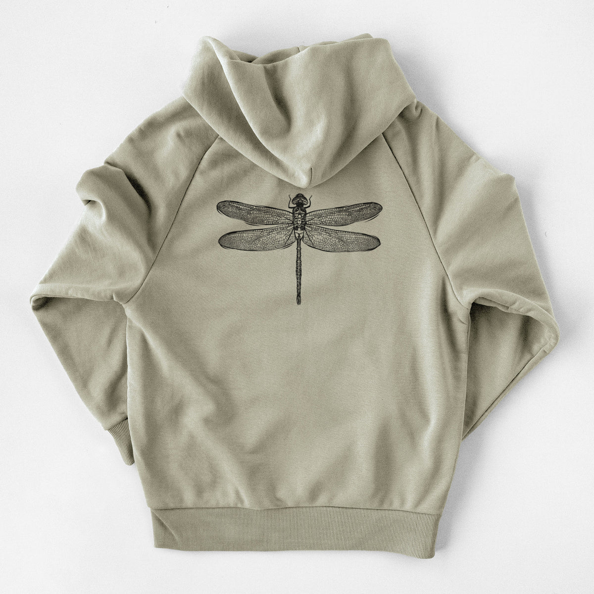 Anax Junius - Green Darner Dragonfly - UltraLuxe Heavyweight French Terry Hoodie